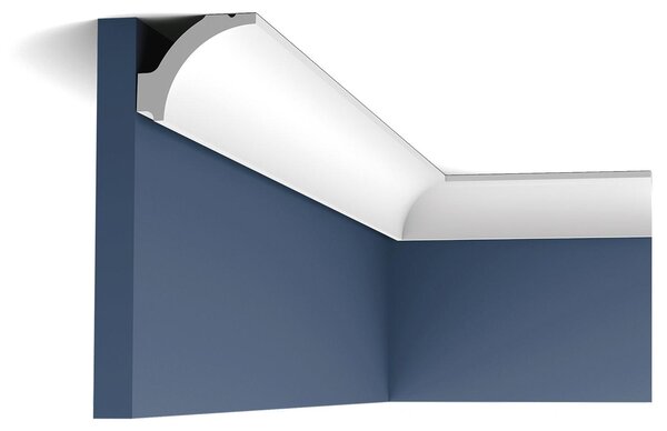 Orac Decor C260 Luxxus Profilo decorativo a stucco Profilo decorativo a soffitto Cornice a stucco Profilo decorativo a parete Modanatura d'angolo | 2 metri