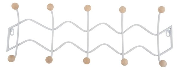 Attaccapanni da parete bianco in metallo 61 cm Zig Zag – PT LIVING