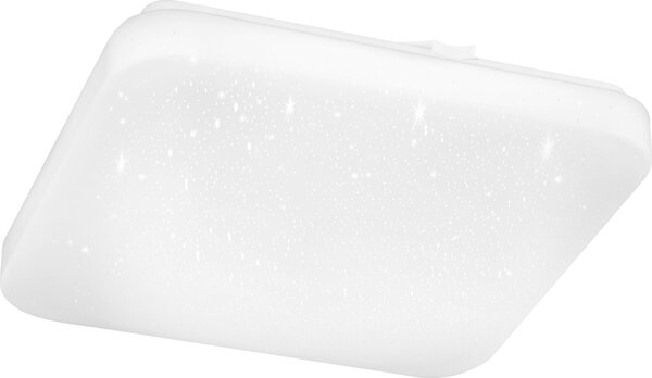 Eglo Plafoniera LED Pogliola bianca 28 x 28 cm bianco caldo-bianco freddo