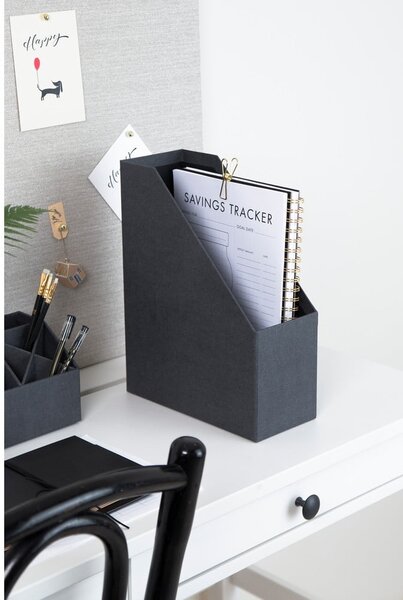 Organizer in cartone per documenti Estelle Canvas Paper Laminate – Bigso