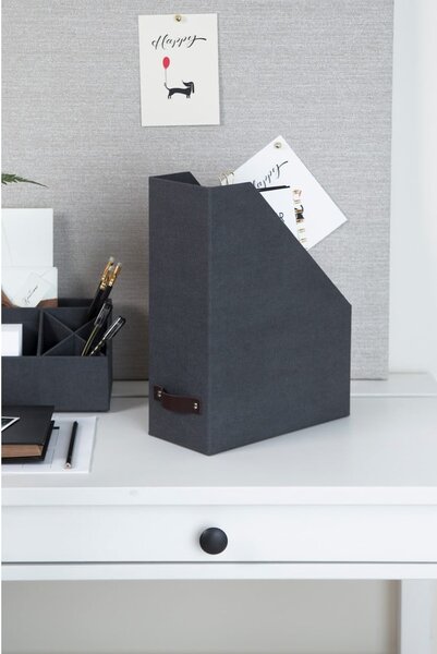 Organizer in cartone per documenti Estelle Canvas Paper Laminate – Bigso