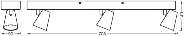 Ledvance - Faretto LED DECOR NEPTUNE LED/26W/230V