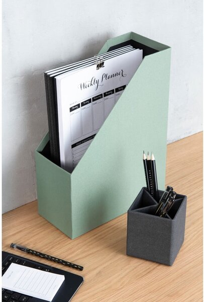 Organizer in cartone per documenti Estelle Canvas Paper Laminate – Bigso