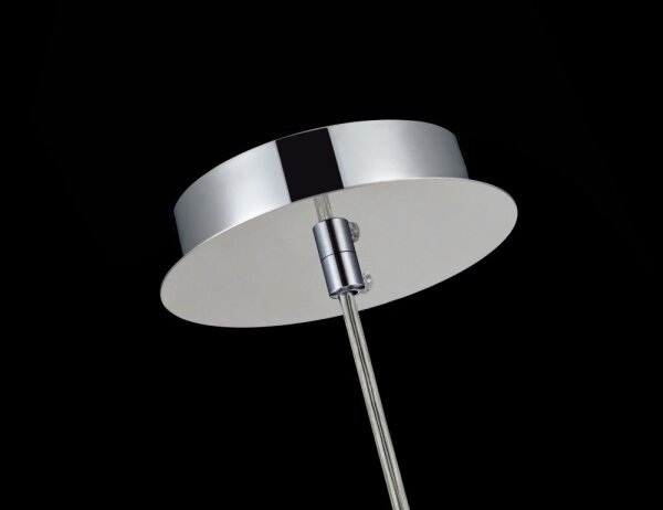 Maytoni P140-PL-110-1-N - Lampadario a sospensione con filo FERMI 1xE27/60W/230V cromo