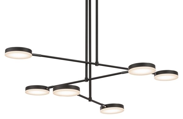Maytoni MOD070PL-L38B3K - Lampadario a sospensione con supporto rigido LED FAD LED/40W/230V
