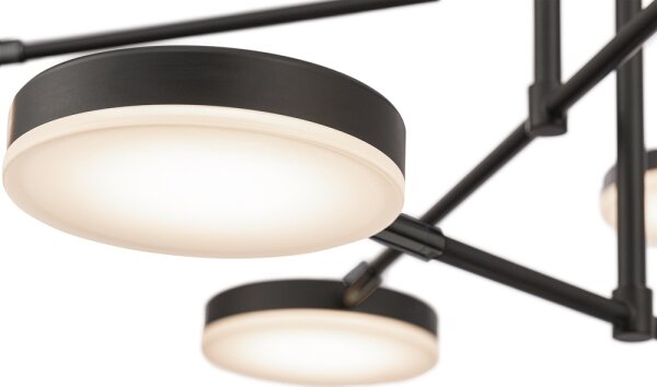 Maytoni MOD070PL-L38B3K - Lampadario a sospensione con supporto rigido LED FAD LED/40W/230V