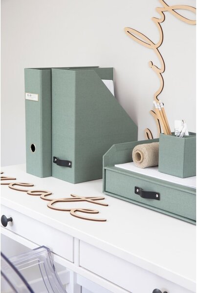 Organizer in cartone per documenti Estelle Canvas Paper Laminate – Bigso
