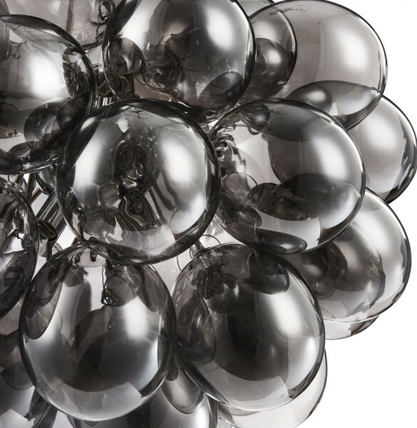 Maytoni MOD112-08-N - Lampadario a sospensione con filo BALBO 8xG9/28W/230V grigio