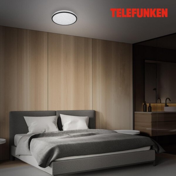 Telefunken 318305TF - Plafoniera LED da bagno LED/16W/230V diametro 28 cm