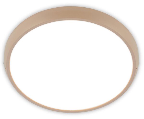 BRILONER - Lampada da soffitto a LED, grado di protezione IP44, luce bianca neutra, colore beige, diametro 37,5 cm