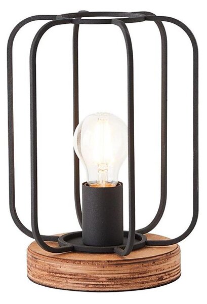 Brilliant - Lampada da tavolo TOSH 1xE27/40W/230V in pioppo