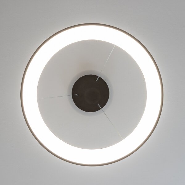 Brilagi - Lampadario LED dimmerabile a cavo FALCON II LED/99W/230V diam. 60 cm nero + telecomando