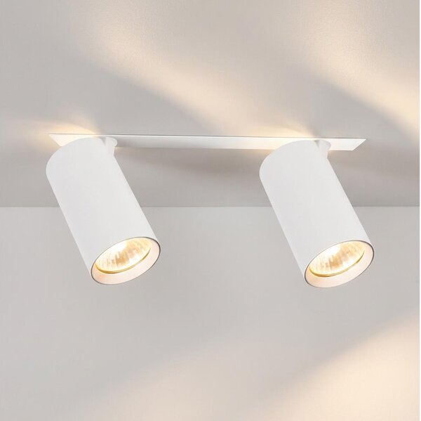 Brilagi - Faretto da incasso SELE 2xGU10/30W/230V bianco