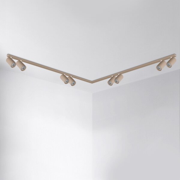 Brilagi - Faretto SELE LONG 8xGU10/30W/230V beige