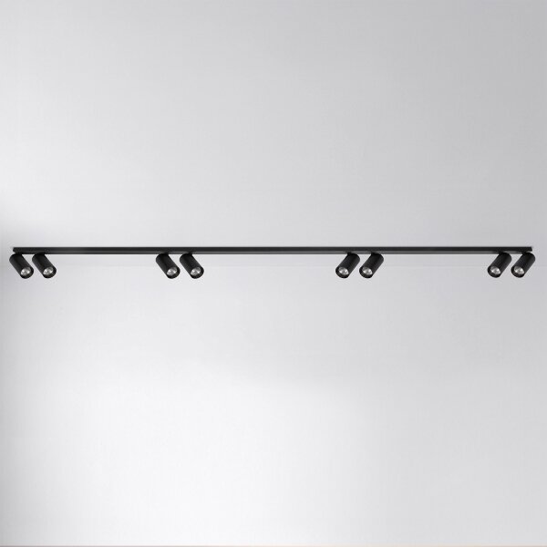 Brilagi - Faretto SELE LONG 8xGU10/30W/230V nero