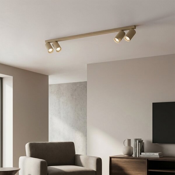Brilagi - Faretto SELE LONG 4xGU10/30W/230V beige