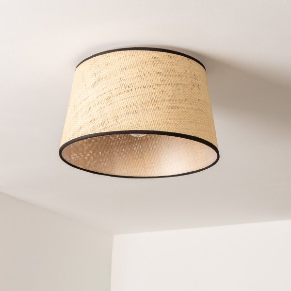 Brilagi - Plafoniera LED CERIA 1xE27/40W/230V, diametro 35 cm, beige