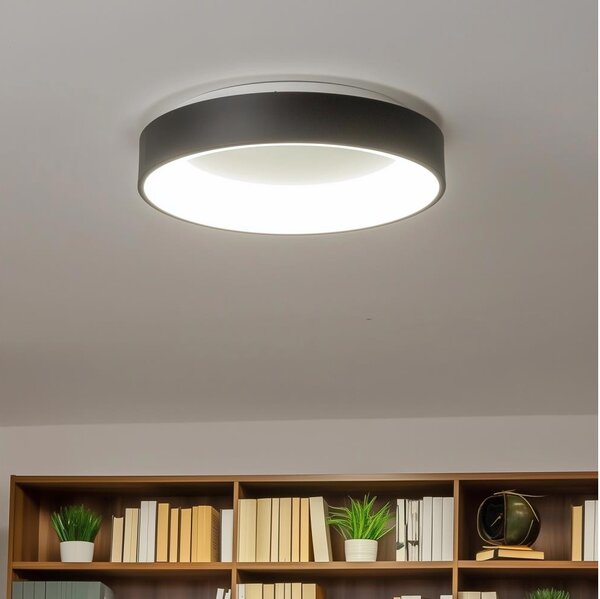 Brilagi - Plafoniera LED dimmerabile LED/40W/230V 3000-6500K nera + telecomando
