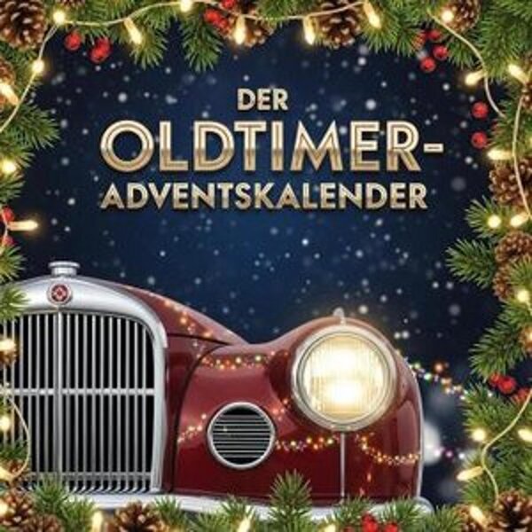 Il calendario dell'Avvento delle auto d'epoca