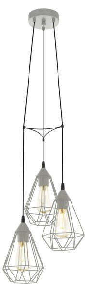 EGLO Tarbes, Grigio, Grigio, Acciaio, Interno, IP20, I