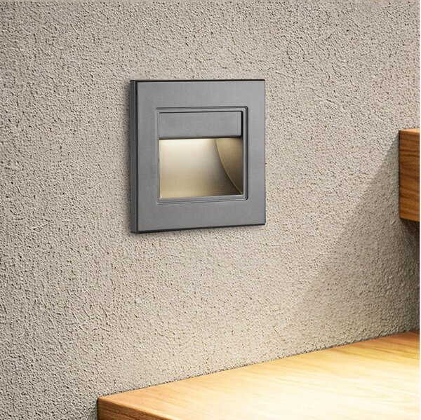 Brilagi - Lampada LED per scale STEP LIGHT LED/1,5W/230V IP44 antracite