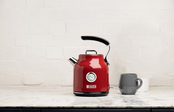 Bollitore rosso 1,7 l Dorset Putty - Haden