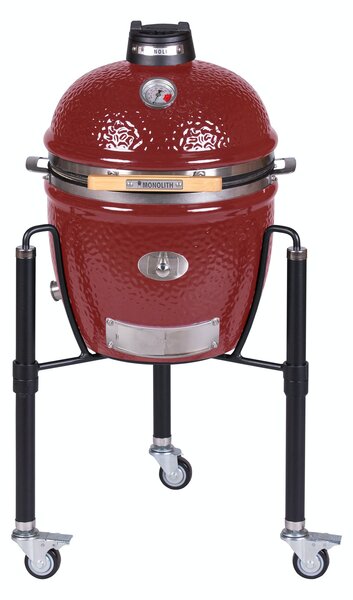 Monolith Kamado Grill Junior Pro Serie 2.0 – RED con supporto