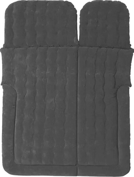 Materasso gonfiabile portatile SUV, capacità di carico 250 kg, superficie morbida in floccato, nero