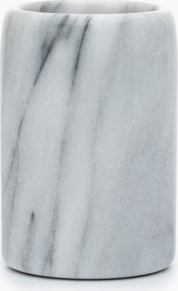 Portaspazzolino da denti Gloss Marble White