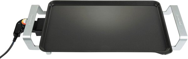 Bourgini Elements - Piastra per grigliare - Piastra per cuocere - Rivestimento antiaderente in Vetroceramica senza PFAS - 46 x 26 cm - Materiali riciclati certificati GRS