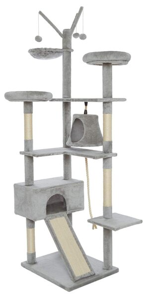 Albero per graffiare Meerveil, modello XXL, per gatti di grandi dimensioni, altezza 210 cm. Albero per graffiare stabile, con ampia base