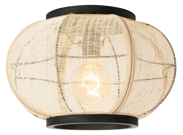 Lampada da soffitto orientale marrone - Rob