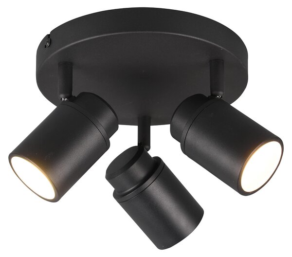 ANGELO lampada da soffitto per bagno nera Trio 880430332