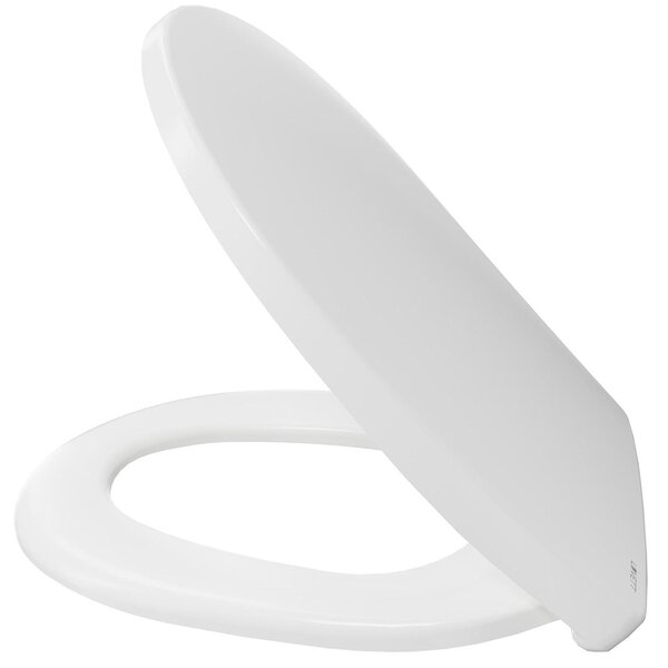 LUVETT® Sedile WC con chiusura ammortizzata C100 ovale universale Copriwater bianco