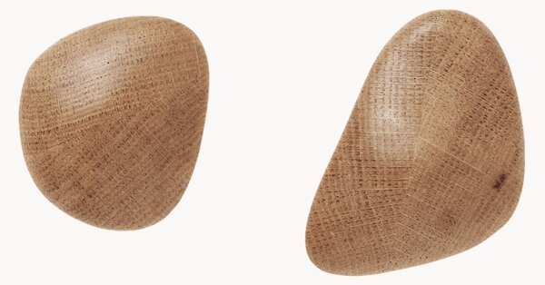 Set di 2 ganci da parete in legno di frassino Cairn