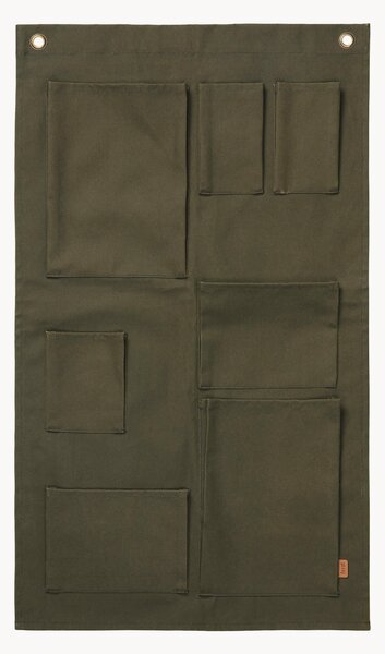 Organizer da parete in cotone oganico Bark