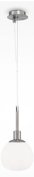 Maytoni MOD221-PL-01-N - Lampadario a sospensione con filo ERICH 1xE14/40W/230V cromo opaco