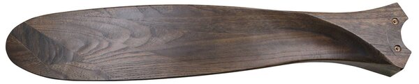 CasaFan Ventilatore da soffitto ECO GENUINO nero/noce Ø 122 cm silenzioso Eco Genuino, Legno scuro, Soggiorno / Sala da pranzo, Legno, Moderno