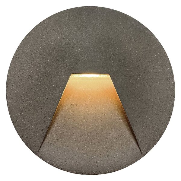 Viokef Lampada da incasso a LED Space, grigio, Ø 12 cm