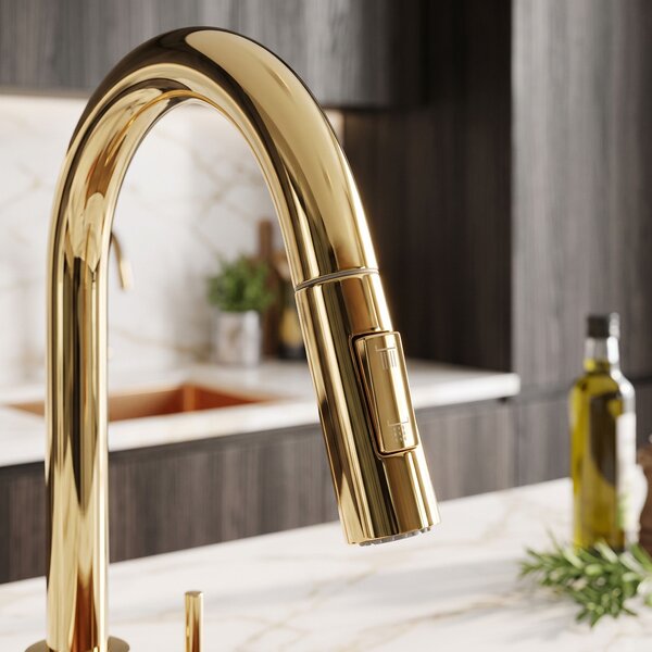 Punta con aeratore per rubinetto da cucina REA Fresh Gold
