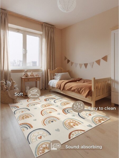 Tappeto per bambini color crema 160x235 cm Bowie – Hanse Home