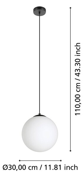 Lampadario Contemporaneo Rondo 3 1 Luce Acciaio Nero