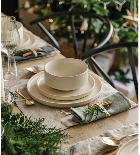 Set da pranzo in pietra 18 pz per 6 persone Malia – Bonami Selection