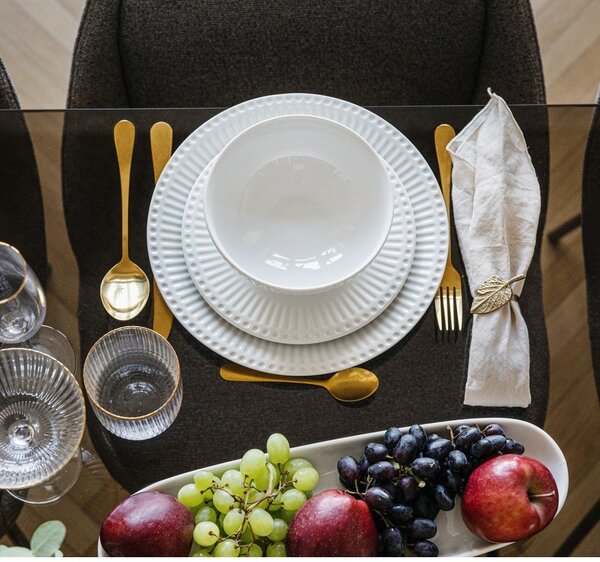 Set da pranzo in porcellana 6 pz per 2 persone Purita – Bonami Essentials