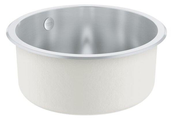 Lavelli Grohe - Lavello K200, diametro 440 mm, acciaio inox spazzolato 31720SD0