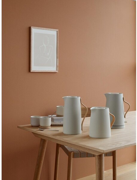 Bollitore beige in acciaio inox 1,2 l Emma – Stelton