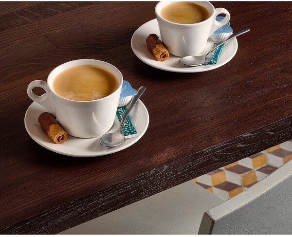 Tazzina per cappuccino bianca in porcellana 160 ml Barista – BonBistro