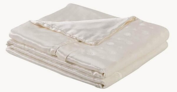 Piumino in seta di gelso jacquard fatto a mano Alamea, medio