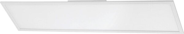 Plafoniera Moderna Piatto Metallo Bianco Led Integrato 38W 4000K