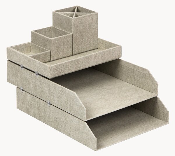 Set di 2 organizer per lettere Hakan